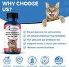 BestLife4Pets - Rectal Prolapse and Anal Gland Pain Relief for Cats - All Natural Cat Supplement to Ease Anal Pain - Soft Chew Treats to Support Healthy Anal Gland and Bowel Function Pills
