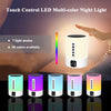 Alarm Clock Bluetooth Speaker, Night Light White Noise Machine Touch Bedside Lamp with Alarm Clock for Kids Multi-Color Changing Night Light Xmas Gifts for Teenage Girls Boys Women Teen Girl Gifts