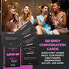 BLY Games Catch Up! Girls Night 18+ Party Game | Spicy Thought Provoking Conversation Starters for Fun Girls Nights, Bachelorette and Birthday Party