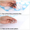 GonLei 180 PCS Christmas White Snowflake Window Clings Winter Xmas Holiday Snowflake Decoration Fairyland Frozen Party Decoration Window Stickers Snowflake New Year Supplies