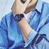 LIGE Men's Watch Fashion Waterproof Silica Gel Chronograph Luxury Business Analog Quartz Watches Classic Blue Belt Date Calendar Watch