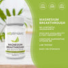 BiOptimizers Magnesium Breakthrough Supplement 4.0 - Has 7 Forms of Magnesium: Glycinate, Malate, Citrate, and More - Natural Sleep and Brain Supplement - 60 Capsules