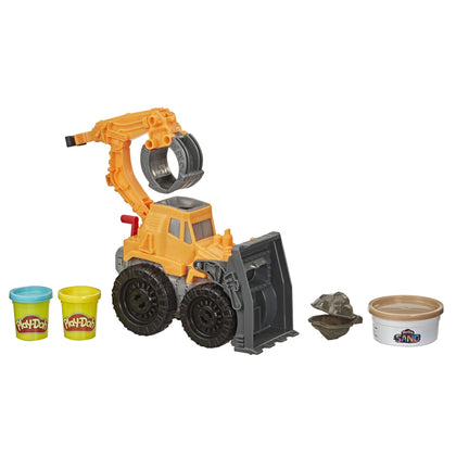 Play-Doh Wheels Front Loader Toy Truck for Kids Ages 3 and Up