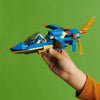 LEGO NINJAGO Jays Lightning Jet EVO 71784, Upgradable Toy Plane, Ninja Airplane Building Set, Collectible Birthday Gift Idea for Grandchildren, Kids, Boys and Girls Ages 7 and Up