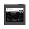 Thermaltake SMART 600W ATX 12V V2.3/EPS 12V 80 Plus Certified Active PFC Power Supply PS-SPD-0600NPCWUS-W