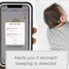 MonBaby Smart Baby Monitor: Tracks Chest Movement, Rollovers & Feeling Temperature. Real-Time Alerts to Smartphone When Baby May Need Attention. HSA and FSA Approved. Low-Energy Bluetooth Connectivity