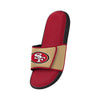 FOCO San Francisco 49ers NFL Mens Foam Sport Slide - L