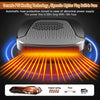 12v Car Heater Portable Windshield Defroster & Defogger 150W Fast Heating & Cooling 2 in 1 Modes,with 360 Degree Rotary Base & Handle (12V-Grey)