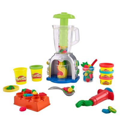 Play-Doh Swirlin' Smoothies Toy Blender Playset, Play Kitchen Appliances, Kids Arts and Crafts Toys, Easter Basket Stuffers or Gifts, Ages 3+