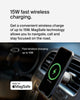Belkin BoostCharge Pro?Wireless Car?Charger?with?MagSafe?Compatibility, 15W Fast Charging, Extra Strong Magnetic Car Vent Phone Mount for iPhone 14, iPhone 13, & iPhone 12 - White