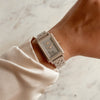 MVMT Signature Square Watches for  Women - Premium Minimalist Womens Watch - Analog, Stainless Steel, 5 ATM/50 Meters Water Resistance - Interchangeable Band - 24mm