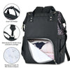 Mokaloo Diaper Bag Backpack, Large Baby Bag, Multi-functional Travel Back Pack, Anti-Water Maternity Nappy Bag Changing Bags (Leopard+Black)
