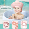 KOMIDK Shower Cap for Kids,Baby Shower Cap Protection Eye Ear for Toddler, Baby, Kids, Children (Pink)