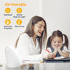 LASTAR Light Therapy Lamp, 10,000 Lux UV Free Sunlight Lamp with Touch Control, 5 Brightness Level & 60Min Timer, One-Max Sun Lamp with Memory Function for Home/Office(White)