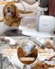 Dog Grooming Vacuum 3 Gears of Suction Gog Vacuum Brush for Shedding Grooming Pet Grooming Supplies Pet Hair Suction 99% Crazydeer 2L dog hair vacuum groomer, Low Noise/with 6 Grooming Tools