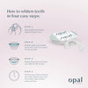 Opal by Opalescence Go - Prefilled Teeth Whitening Trays - Gentle - (7 Treatments) - Hydrogen Peroxide - Cool Mint - Made by Ultradent. Op-Tr-Gent-5526-1