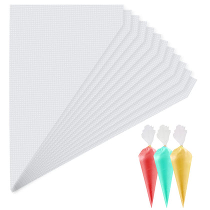 ChengFu 100pcs Disposable Small Piping Bags 8 inch, Mini Piping Bags, Pastry Piping Bags for Cream Frosting, Icing Bags for Cake and Dessert Decorations
