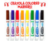 Crayola Washable Markers - Black (12ct), Kids Broad Line Markers, Bulk Markers for Classrooms & Teachers