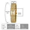 BOFAN Gold Watches for Women Luxury Ladies Quartz Wrist Watches with Stainless Steel Bracelet,Waterproof.Womens Casual Fashion Small Gold Watch.Tools Bracelet Adjustment Included.(Gold-Gold)