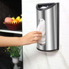 Utopia Kitchen Grocery Plastic Bag Holder and Dispenser - Easy Wall Mount Bag Saver - Stainless Steel (Silver)