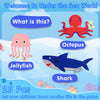 Craftstory Ocean Felt Board Story Set for Toddlers Children Under The Sea 3.5 Feet Flannel-Stories Shark Octopus Toys Wall Activity Storytelling Teaching