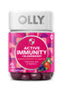Olly Gummy Active Immunity+Elderberry, 45 Gummies (1 Pack), Berry Flavor