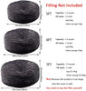 7FT Giant Fur Bean Bag Chair for Adult ?no Filler? Furniture Big Round Soft Fluffy Faux Fur BeanBag Lazy Sofa Bed Cover(it was only a Cover, not a Full Bean Bag) Faux Fur BeanBag Lazy Sofa Bed Cover