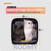 Top Load Soft Pet Carrier for Large and Medium Cats, 2 Kitties. Sturdy, Well-Ventilated, Cozy, Collapsible, Easy to get cat in