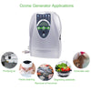 Household Ozone Generator, 500 mg/h Ozone Machine Odor Removal, Specifically Designed ozonator for Clean Water, Fruits, Vegetables