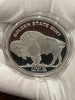 1 oz .999 Buffalo Authentic Silver Round
