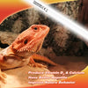 Hypool 2-Pack UVB Reptile Light 10.0 Bulb 15W 18inch T8 Fluorescent Desert Lamp for Bearded Dragon Tortoise Reptile & Amphibian (15W 18inch 10.0 Bulb G13)