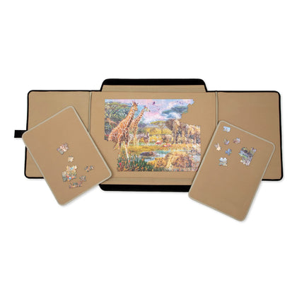 Bits and Pieces - 1000 Piece Size Porta-Puzzle Jigsaw Caddy - Puzzle Accessories - Puzzle Table - 22½