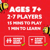 Family Board Games for Kids 8-12 - Party Game for Kids and Adults Game Night - Fast Paced | Easy to Learn | 2-7 Players - Card Game for Teen Boys and Girls Ages 6 7 10 Year Olds