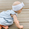 ANHAISHUILV 3 Pack Baby Knit Texture Nylon Headbands Hairbands Hair Bow Elastics Hair Accessories for Baby Girls Newborn Infant Toddlers Kids ?White Black Khaki