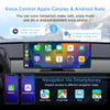 CarThree 10.26Inch Portable Car Stereo with Wireless Apple Carplay & Android Auto,Touch Screen Car Radio with HD Dash Cam, Backup Camera, Bluetooth, Mirror Link, AUX for All Cars