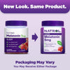 Natrol Melatonin 5mg, Dietary Supplement for Restful Sleep, 90 Strawberry-Flavored Gummies, 90 Day Supply