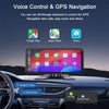 Portable Wireless Apple Carplay Car Stereo Dash Cam Wireless Android Auto?9.3 HD Touch Screen Car Play Screen/Backup Camera/Bluetooth Car Audio Receivers
