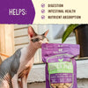 Stella & Chewy's - Stellas Solutions Digestive Boost - Cage-Free Chicken Dinner Mixer - Freeze-Dried Raw, Protein Rich, Grain Free Cat Food - 7.5 oz Bag