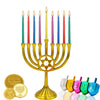 Jerusalem Hanukkah Candles Menorah Candles Chanukah Candles 44 for All 8 Nights of Chanukah (Single)