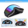 EXP VISION Ski/Snowboard Goggles for Men Women, OTG Snow Goggles Anti Fog UV Protection