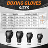 Boxing Gloves for Men and Women Suitable for Boxing Kickboxing Mixed Martial Arts Muay Thai MMA Heavy Bag Fighting Training Boxing Gloves for Men and Women (Black, 10oz)