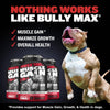 Bully Max 2-in-1 Muscle Builder Chewable Tablets for Puppies & Adult Dogs - Vet-Approved Ultimate Canine Dog Supplement for Muscle Gain - 60 Tabs