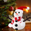 BANBBUR 9Pack Build a Snowman Kit Snowman Crafts for Kids,Molding Clay Snowman DIY Kit, Christmas Stocking Stuffers for Kids,Christmas Crafts Xmas Gift