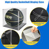 Sport Ball Display Case Newest Design, Boyistar 100% Sturdy Basketball Acrylic Display Box Football Protection Case Clear Box Showcase for Basketball, Soccer Balls, Volleyball, Memorabilia Hold Box