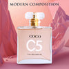 Coco C5 for Women Eau De Parfum - Pure Femininity in a Bottle - Delicate Floral Scents of Jasmine and May Rose - A Fragrance That Will Get You Noticed - Cruelty-Free Perfume Precious Gift for Women