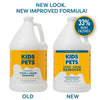 KIDS 'N' PETS - Instant All-Purpose Stain & Odor Remover - 128 fl oz (Packaging May Vary) - Permanently Eliminates Tough Stains & Odors - Even Urine Odors - No Harsh Chemicals, Non-Toxic & Child Safe