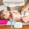 4 Pack Baby Diaper Cream Brush, Diaper Cream Spatula Applicator Silicone Baby Butt Paste Spatula for Babies, Newborn (Blue,Green,Gray,White)