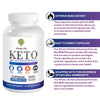 WHOLE LIFE Keto Advanced Formula Diet BHB Pills - Ketogenic All Natural, Support Metabolism, Manage Cravings Keto BHB Supplement for Men & Women - Utilize Fat for Energy with Ketosis, 60 Capsules