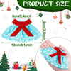 6 Pieces Santa Clothing Elf Doll Dance Skirt Set Christmas Elf Skirts for Elf Doll Xmas Holiday Decorations (Classic Style)