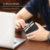 2PCS Card Case for AirTag Tag Card Flex Credit Card Size Wallet Case Holder for AirTag for Purse, Handbag, Backpack Wallet, Clutch, Wristlet (Black)
